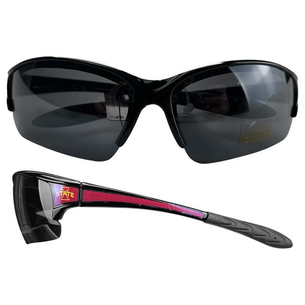 I-State Cardinal and Black Sports Elite Rimless Sunglasses